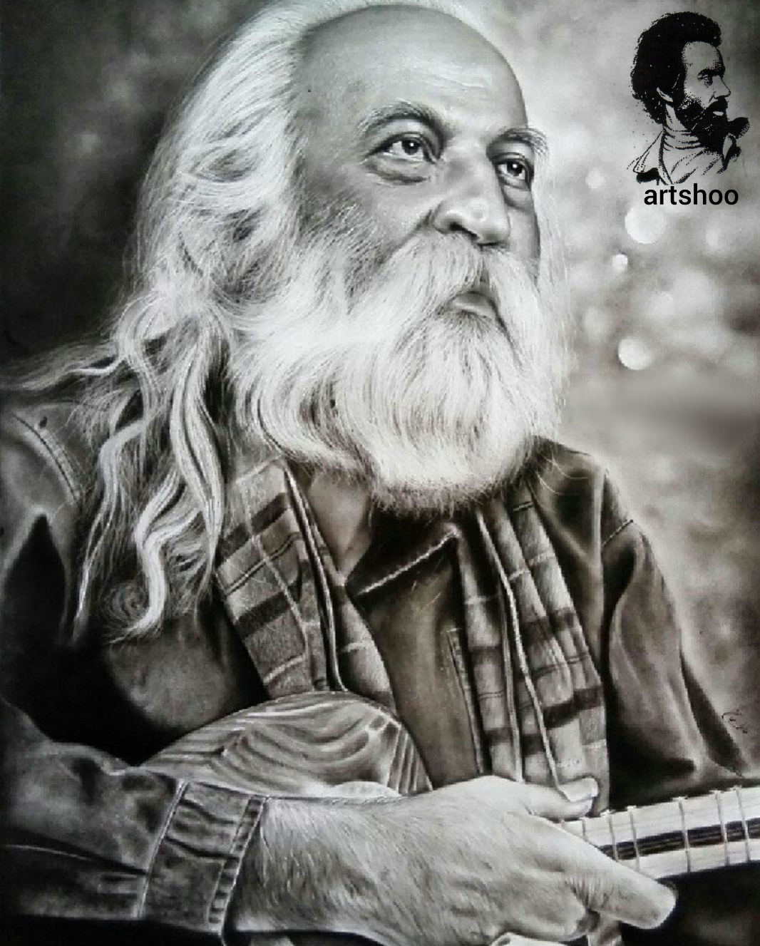نقاشی سیاه قلم